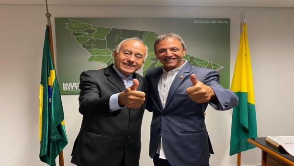 Bocalom e Bittar alinham projetos para o desenvolvimento de Rio Branco